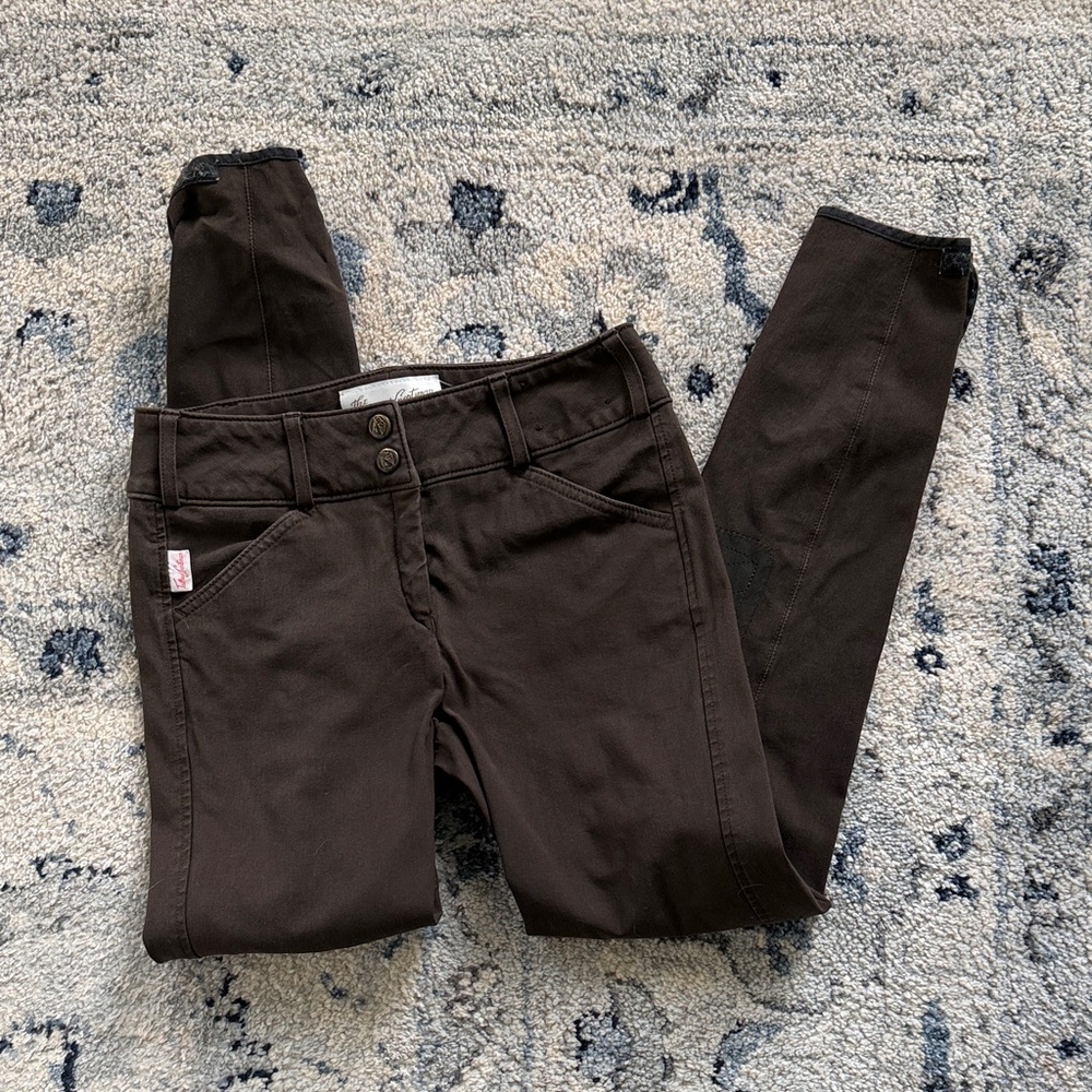 Brown Tailored Sportsman Trophy Hunter Knee Patch Breeches